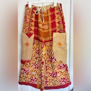 Colorful Patchwork Pants